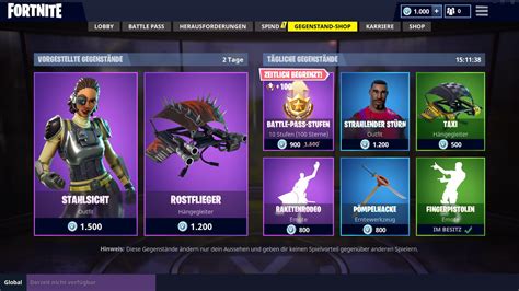 Upcoming sections are available around 6 pm et / 10 pm gmt. Neue Skins im Fortnite-Shop: Die Cyber-Kriegerin ...