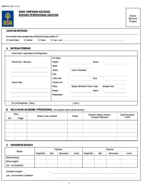 borang permohonan jawatan penghantar  Google Search  Sheet music, Music