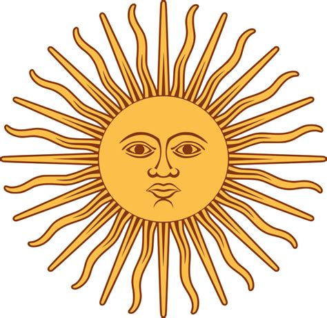 Argentina Flag Sun Clipart Best