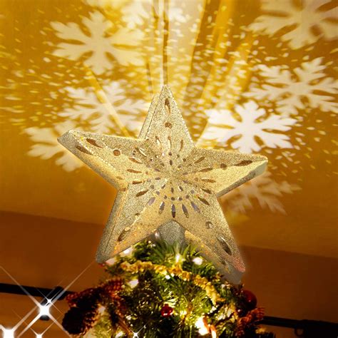 Christmas Tree Topper,Christmas Tree Star Topper Lighted ...