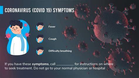 Coronavirus Tips Powerpoint Template • Presentationpoint