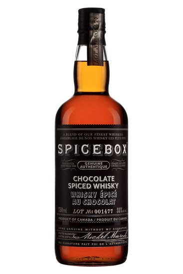 Cócteles con whisky que puede servir muy fríos, algunos incluso los puedes. Spicebox Whisky Épicé au Chocolat | Fiche produit | SAQ.COM