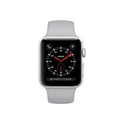 Refurbished Apple Watch Gen 3 Series 3 38mm Silver Aluminum Fog Sport