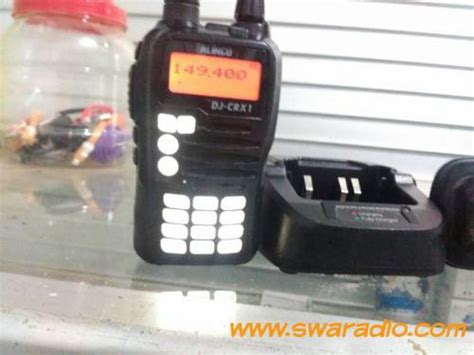Dijual Alinco Dj Crx1 Fm Radio Baterai Ok Lengkap