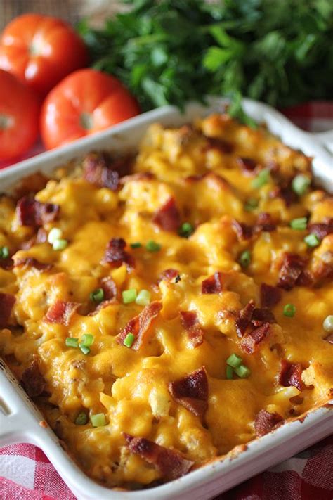 After making my bacon cheeseburger meatloaf last year, i thought it would be fun to throw a new spin on it in casserole steam cauliflower until fork tender. Bacon Cheeseburger Cauliflower Casserole | Dashing Dish ...