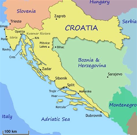 Croatia - The best countries of Europe