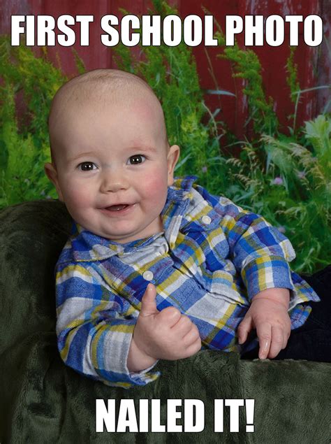 This 5 Month Old Baby Just Took The Most Epic School Photo