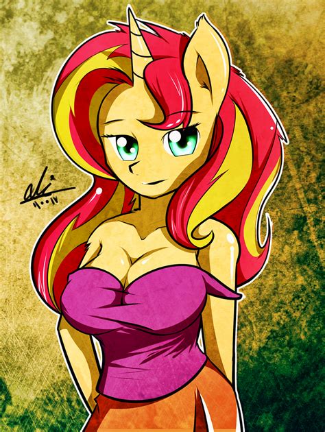 Sunset Shimmer By Alkalizonian On Deviantart