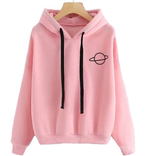 pink space sweatshirt polyvore moodboard filler | Hoodies womens, Womens hoodies casual, Casual ...