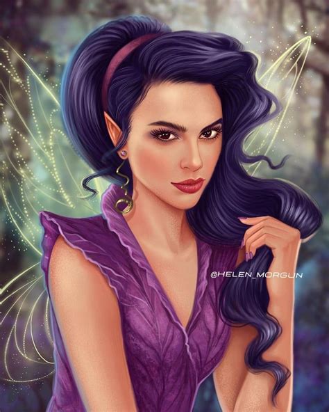 This Artist Transformed Celebrities Into Disney Fairies Like A Real Life Trip To Pixie Hollow