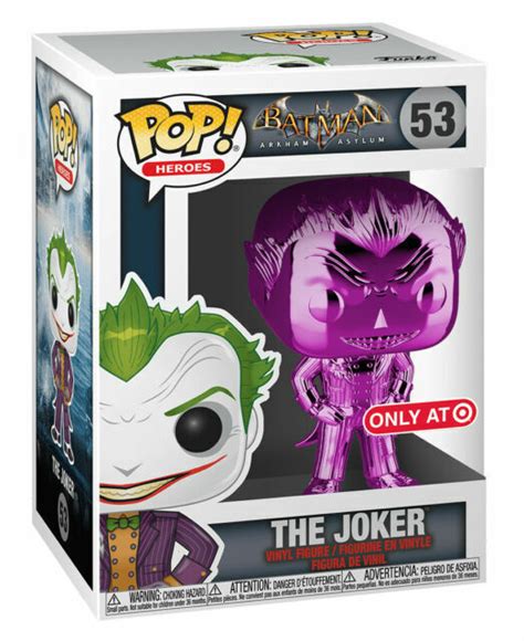 Funko Pop 53 The Joker Special Edition Green Chrome