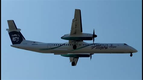 Alaska Airlines Horizon Air Bombardier Dch 8 Q400 Employee Powered