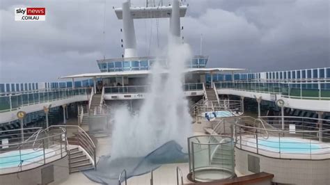 Wild Seas And High Winds Leaves 2000 Passengers On Board Coral
