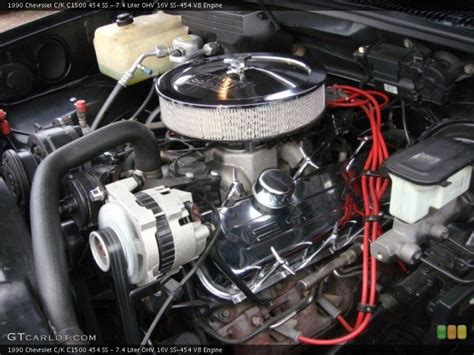 74 Liter Ohv 16v Ss 454 V8 Engine For The 1990 Chevrolet Ck 75711729