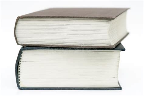 Two Books Stacked Stock Image Image Of Isolated Flat 272367