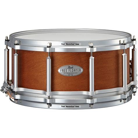 Pearl Free Floating Mahoganymaple Snare Drum 14 X 65 In Musicians