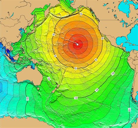 Hawaii gets about one tsunami every year and damaging one every seven years. Pacific Ocean Tsunami Threat from Subduction Zone Earthquakes
