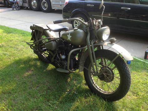 It is part of an estate sale and is being sold as is. 1945 Harley-Davidson WLA For Sale - Bike-urious