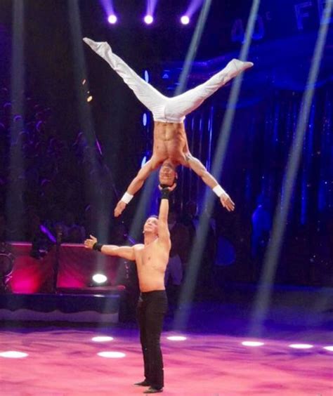 Acrobatic Hand To Hand Duo Balance Act Book Circus Entertainment