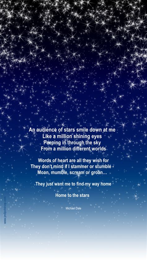 A Mused An Audience Of Stars Heres A Short Poem That
