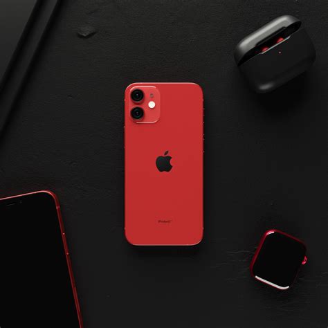 Iphone 12 Mini Red Cgtrader