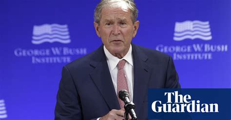 bush on russian interference in us election video us news the guardian
