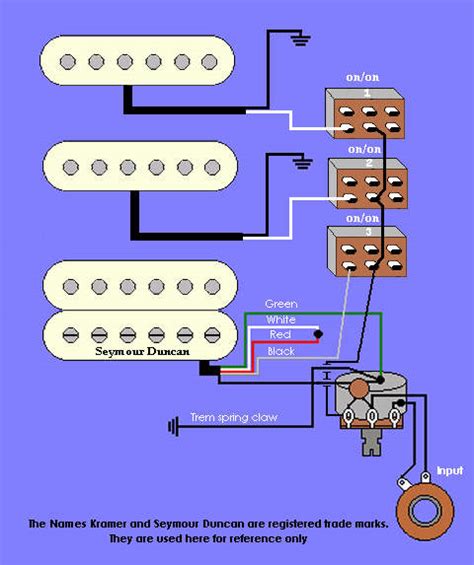 Original gibson & epiphone guitar & bass wiring diagrams listed by guitar model. Humbucker Electric Guitar Wiring Diagram - Wiring Diagram Manual