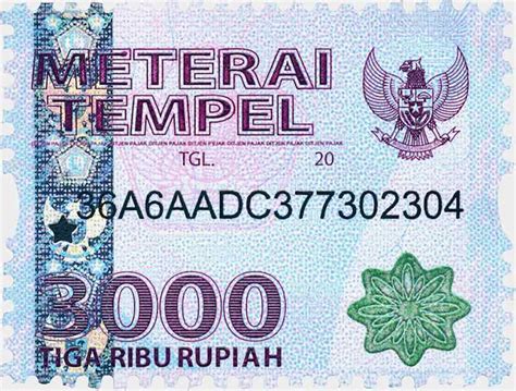 Jul 02, 2019 · scan surat orisinalitas karya yang diberi materai 6000 dan telah ditanda tangani dengan format pdf. Apa Bedanya Materai 3000 dengan Materai 6000? Cari Tahu di ...