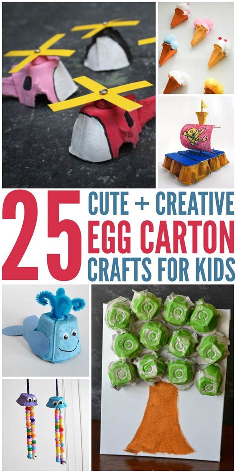 25 Cute And Creative Egg Carton Crafts Egg Carton Crafts Toddler