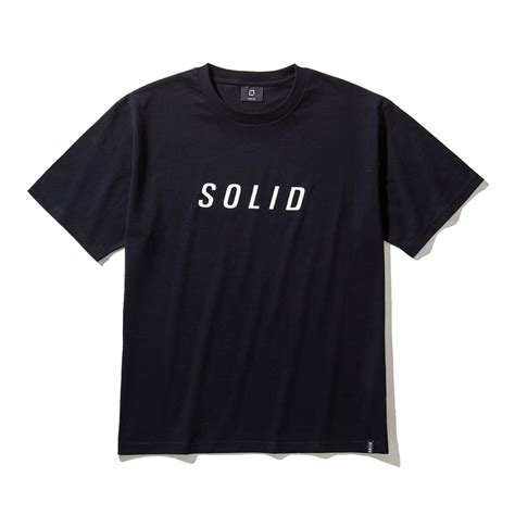 Solid Logo T Shirt Black 21su I