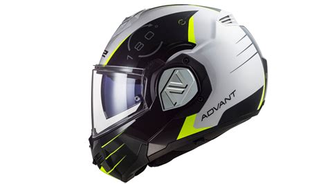 New Ls2 Advant Flip Front Motorcycle Helmet Pulpaddict