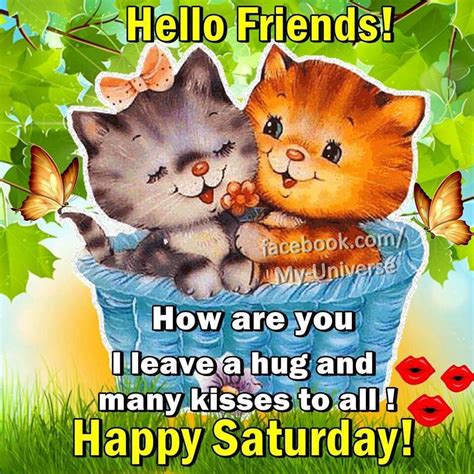 Hello Friends Happy Saturday Pictures Photos And Images For