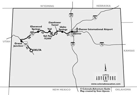 Delta Colorado Travel Vacation Maps And Directions