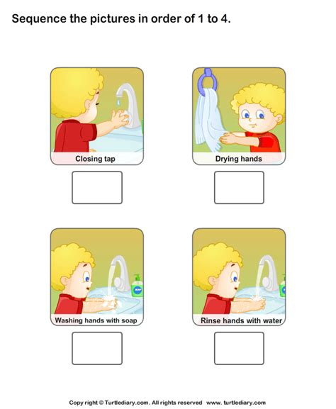 Printable Personal Hygiene Worksheets For Kids Turtle Diary Worksheet