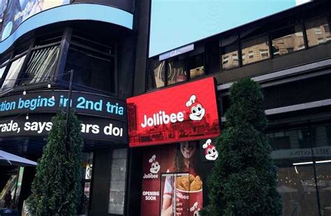 Jollibee To Open Flagship In Nycs Times Square