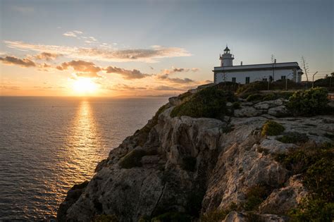 Lighthouse Of The Cap Blanc Mallorca Spain
