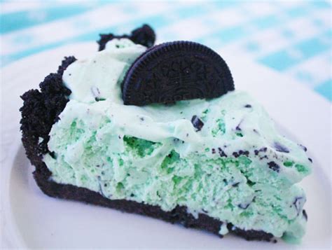 Ice Cream Pie With Oreo Cookie Crust Skip To My Lou