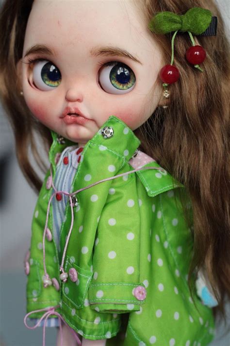 Custom Blythe Doll Ooak Blythe Blythe Custom Doll Etsy