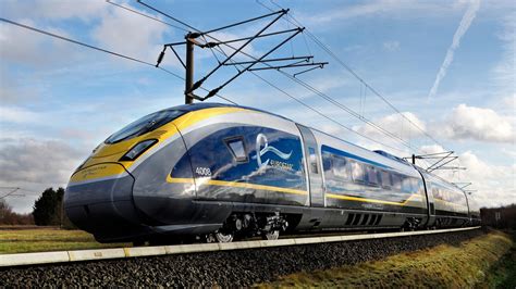 Eurostar Unveils The Newest High Speed Train In Europe Architectural
