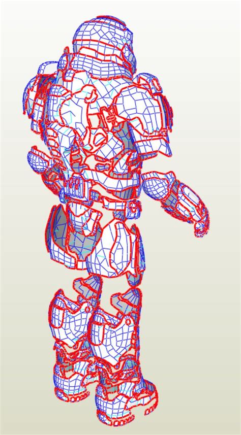 Eva Foam Doomguy Body Armor Pepakura Templates To Build Your Etsy Pepakura Armor Pepakura