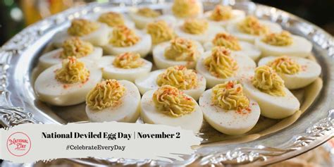 Party Side Dishes National Day Calendar Potluck Dinner Deviled Eggs