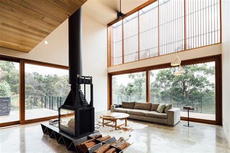 Double Height Ceiling Design Living Room Contemporary With | Ceiling