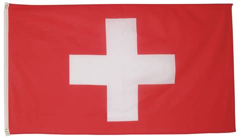 Drapeau de la suisse ; FLAGA SZWAJCARIA 150 x 90 cm flaga na masz odporna
