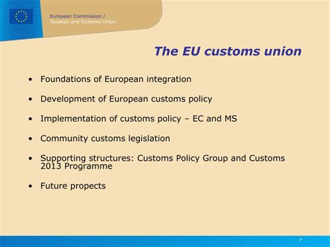 Ppt The Eu Customs Union From Regional Economic Integration