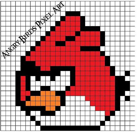 Angry Birds Pixel Art Minecraft Blog