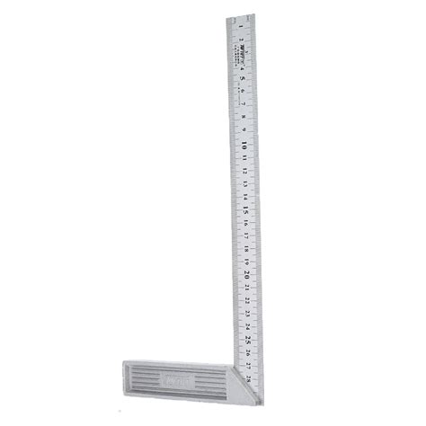 Uxcell 150x300mm Stainless Steel 90 Degree L Square Ruler Measuring