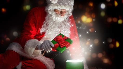You could download and install the wallpaper and utilize it for your desktop pc. 1600x900 Christmas Santa Claus Opening Gifts 1600x900 ...