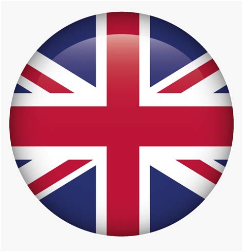 British Flag Circle Icon , Png Download - Transparent Uk Flag Icon, Png