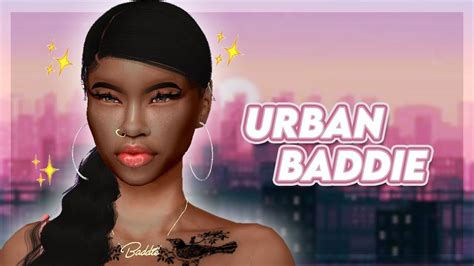 Urban Baddie Wcc List The Sims 4 Cas Youtube