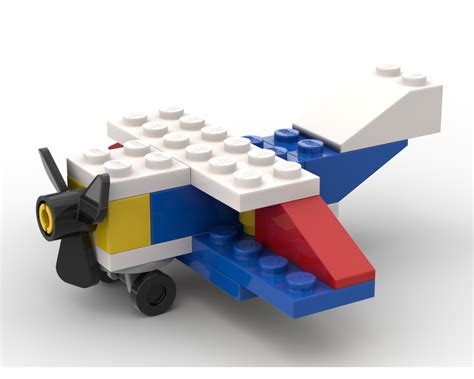 Lego Set 4023 1 B15 Idea Small Airplane Page 10 2003 Creator Basic